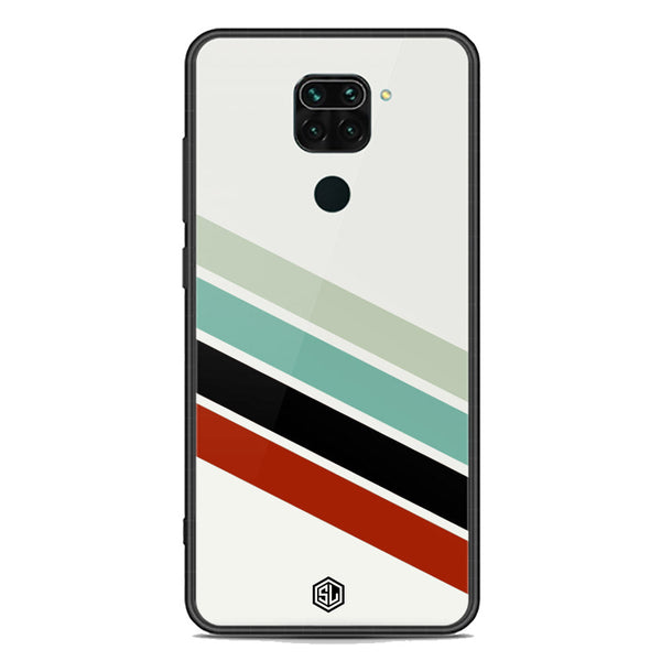 Retro Stripes Series Soft Phone Case - Premium Glass Case - Xiaomi Redmi 10X 4G
