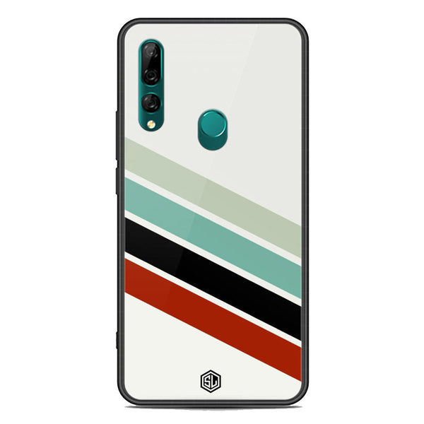 Retro Stripes Series Soft Phone Case - Premium Glass Case - Huawei Y9 Prime 2019