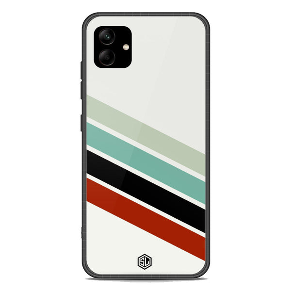 Retro Stripes Series Soft Phone Case - Premium Glass Case - Samsung Galaxy M04 4G
