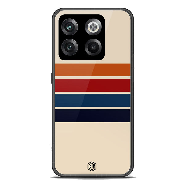 Retro Stripes Series Soft Phone Case - Premium Glass Case - OnePlus Ace Pro
