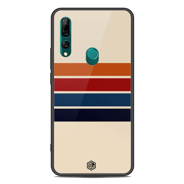 Retro Stripes Series Soft Phone Case - Premium Glass Case - Huawei Y9 Prime 2019