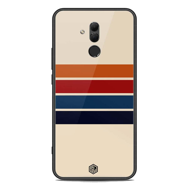 Retro Stripes Series Soft Phone Case - Premium Glass Case - Huawei Mate 20 Lite