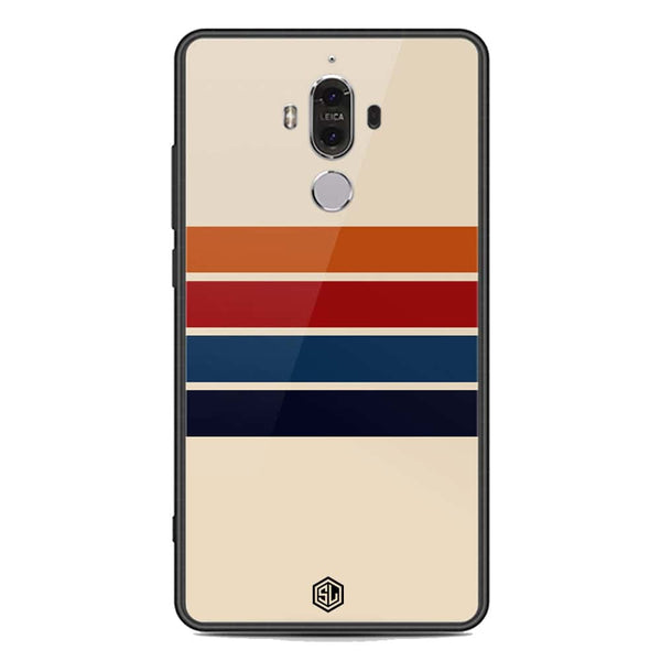 Retro Stripes Series Soft Phone Case - Premium Glass Case - Huawei Mate 9