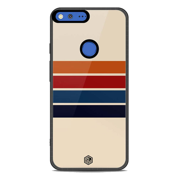 Retro Stripes Series Soft Phone Case - Metal Case - Google Pixel