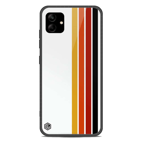 Retro Stripes Series Soft Phone Case - Premium Glass Case - Samsung Galaxy A04e