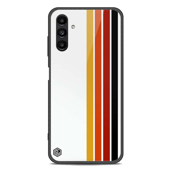 Retro Stripes Series Soft Phone Case - Premium Glass Case - Samsung Galaxy A04s