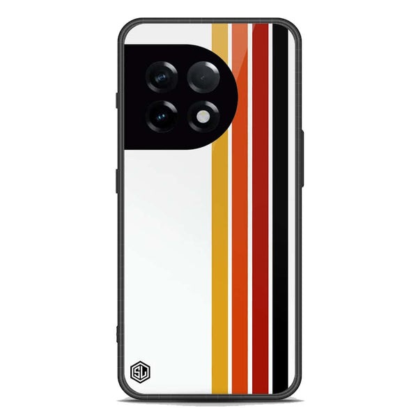 Retro Stripes Series Soft Phone Case - Premium Glass Case - OnePlus 11