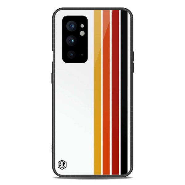 Retro Stripes Series Soft Phone Case - Premium Glass Case - OnePlus 9RT 5G