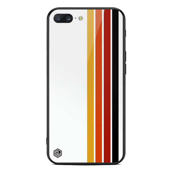 Retro Stripes Series Soft Phone Case - Premium Glass Case - OnePlus 5