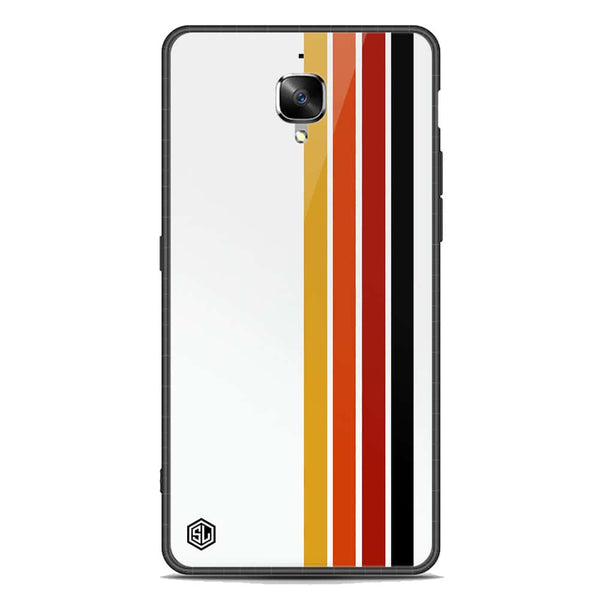 Retro Stripes Series Soft Phone Case - Premium Glass Case - OnePlus 3T