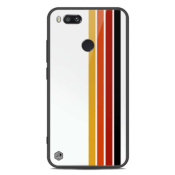 Retro Stripes Series Soft Phone Case - Premium Glass Case - Xiaomi Mi A1 / Mi 5X