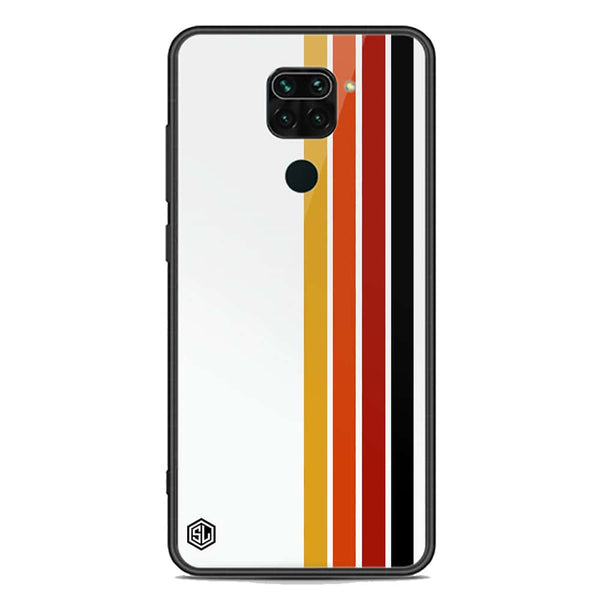 Retro Stripes Series Soft Phone Case - Premium Glass Case - Xiaomi Redmi 10X 4G