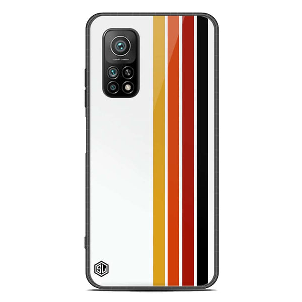 Retro Stripes Series Soft Phone Case - Premium Glass Case - Xiaomi Mi 10T Pro