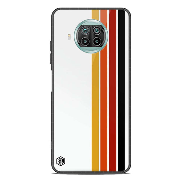 Retro Stripes Series Soft Phone Case - Premium Glass Case - Xiaomi Mi 10T Lite