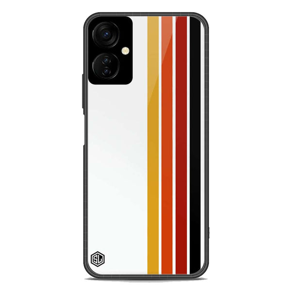 Retro Stripes Series Soft Phone Case - Premium Glass Case - Tecno Camon 19 Neo