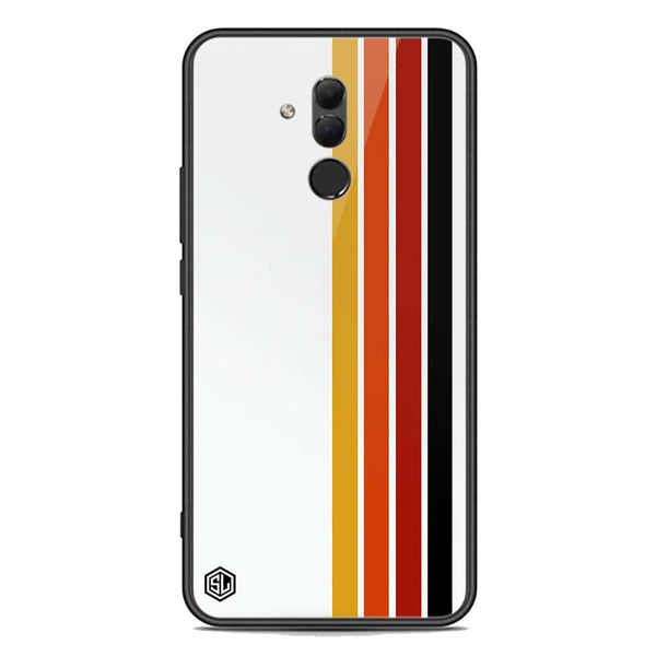 Retro Stripes Series Soft Phone Case - Premium Glass Case - Huawei Mate 20 Lite