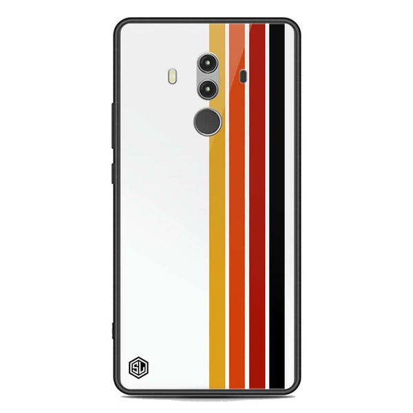 Retro Stripes Series Soft Phone Case - Premium Glass Case - Huawei Mate 10 Pro