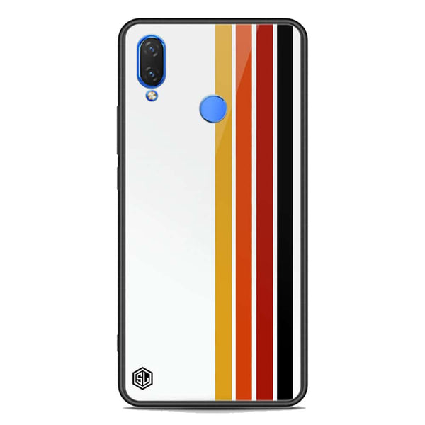 Retro Stripes Series Soft Phone Case - Premium Glass Case - Huawei Honor Play