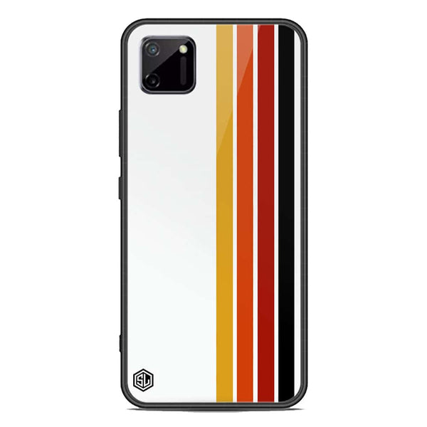 Retro Stripes Series Soft Phone Case - Premium Glass Case - Realme C11