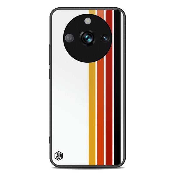 Retro Stripes Series Soft Phone Case - Premium Glass Case - Realme 11 Pro