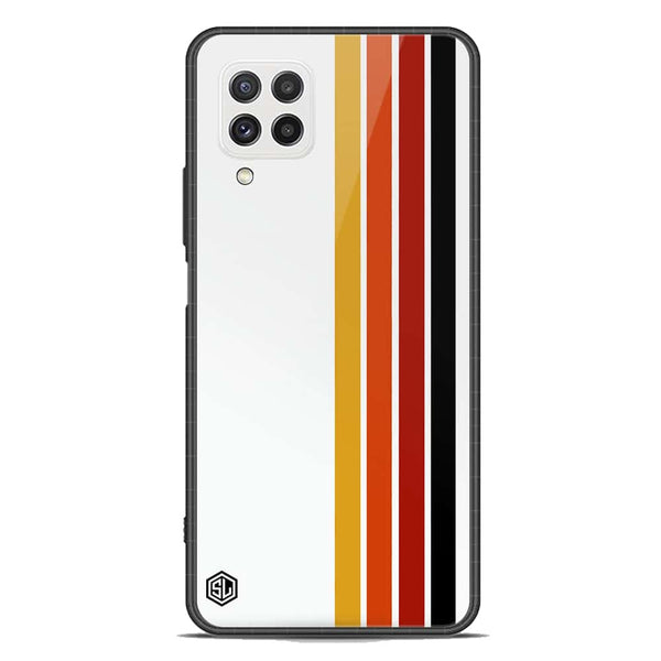 Retro Stripes Series Soft Phone Case - Premium Glass Case - Samsung Galaxy M32