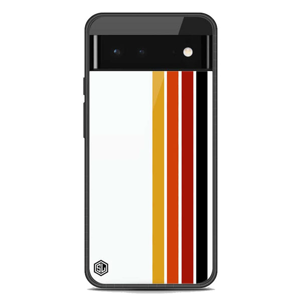Retro Stripes Series Soft Phone Case - Metal Case - Google Pixel 6
