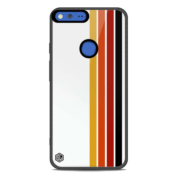 Retro Stripes Series Soft Phone Case - Metal Case - Google Pixel