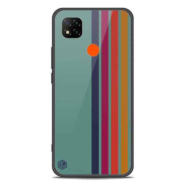 Retro Stripes Series Soft Phone Case - Premium Glass Case - Xiaomi Redmi 10A