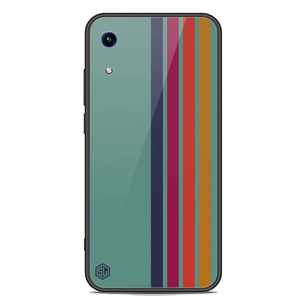 Retro Stripes Series Soft Phone Case - Premium Glass Case - Huawei Y6s 2019