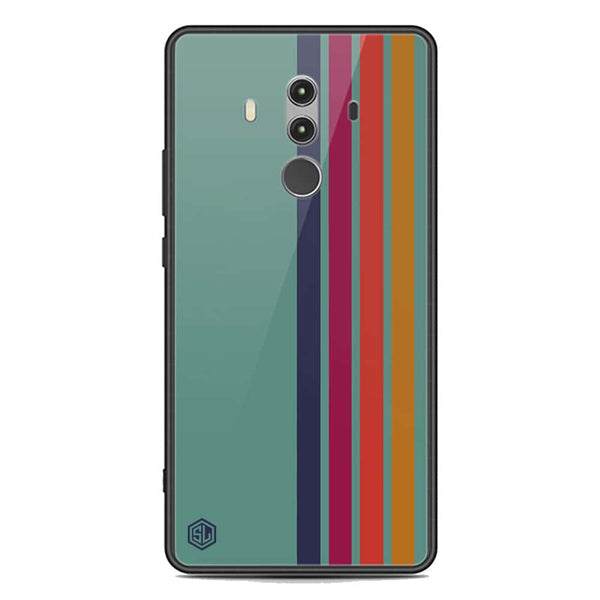 Retro Stripes Series Soft Phone Case - Premium Glass Case - Huawei Mate 10 Pro
