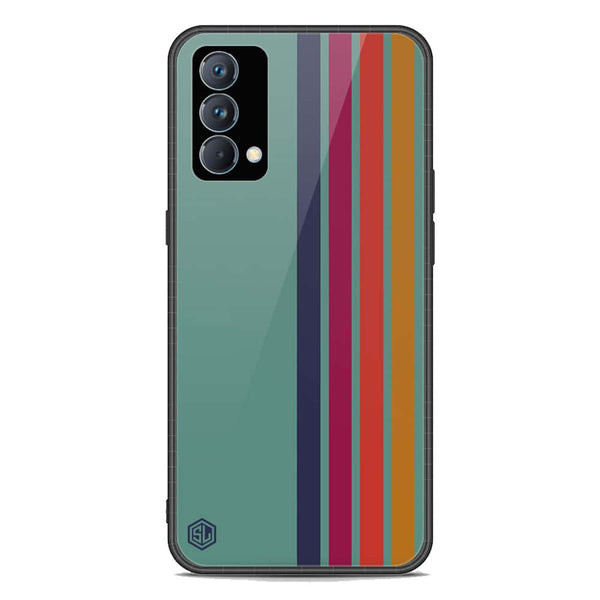 Retro Stripes Series Soft Phone Case - Premium Glass Case - Realme GT Master