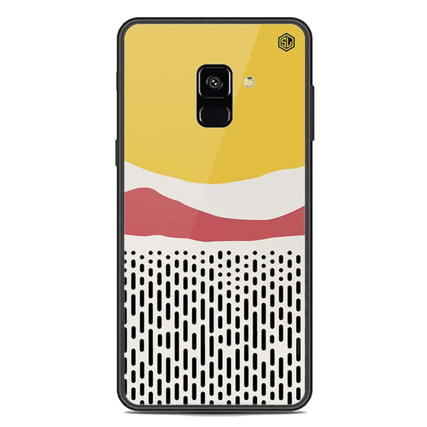 Polka Dots Series Soft Phone Case - Premium Glass Case - Samsung Galaxy A8 2018