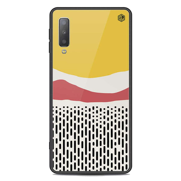 Polka Dots Series Soft Phone Case - Premium Glass Case - Samsung Galaxy A7 2018