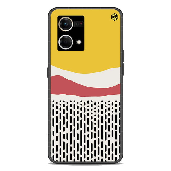 Polka Dots Series Soft Phone Case - Premium Glass Case - Oppo Reno 7 4G