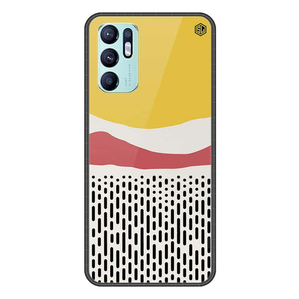 Polka Dots Series Soft Phone Case - Premium Glass Case - Oppo Reno 6