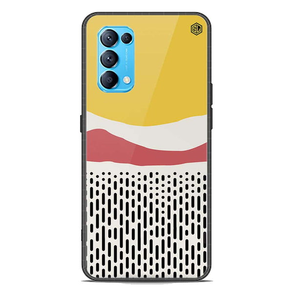 Polka Dots Series Soft Phone Case - Premium Glass Case - Oppo Reno 5 4G