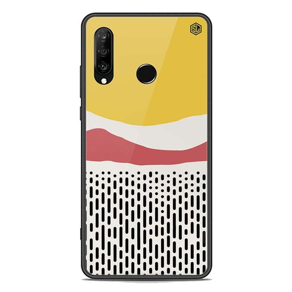 Polka Dots Series Soft Phone Case - Premium Glass Case - Huawei P30 lite