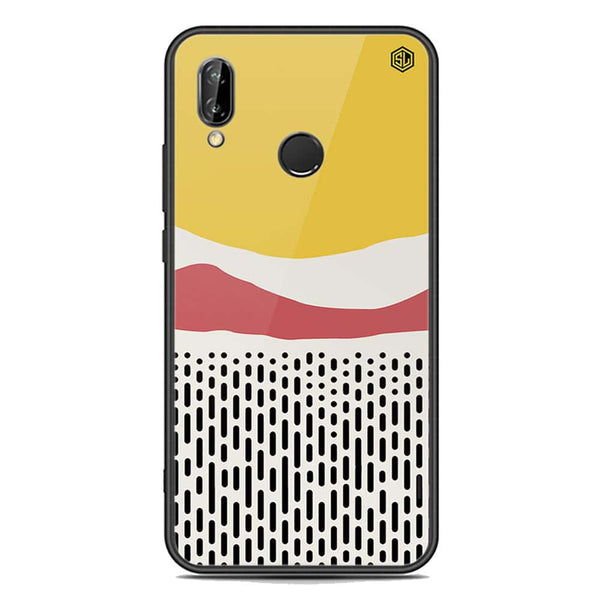 Polka Dots Series Soft Phone Case - Premium Glass Case - Huawei P20 Lite