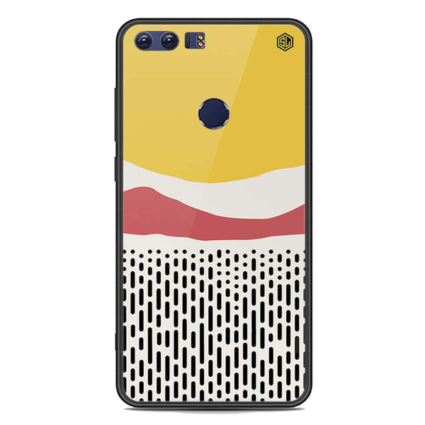 Polka Dots Series Soft Phone Case - Premium Glass Case - Huawei Honor 8