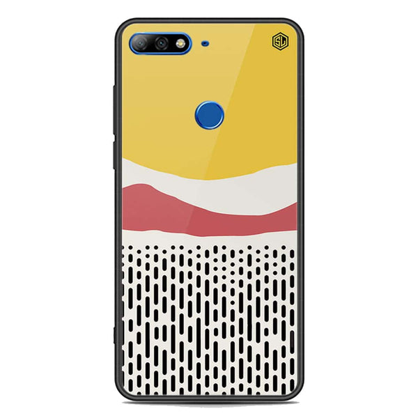 Polka Dots Series Soft Phone Case - Premium Glass Case - Huawei Honor 7C