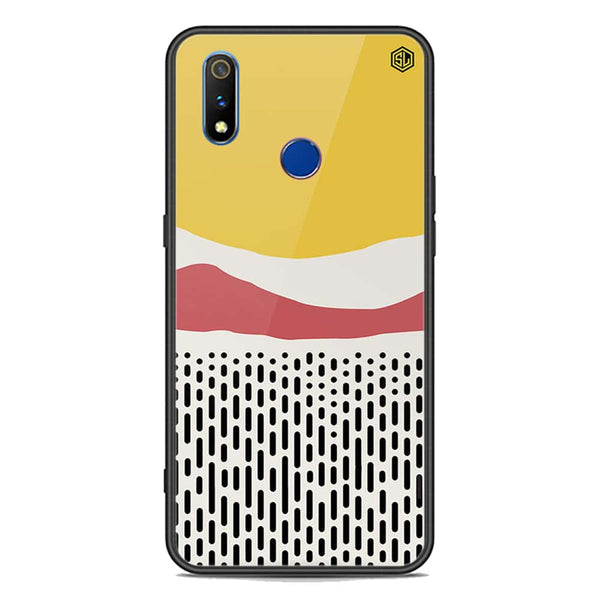 Polka Dots Series Soft Phone Case - Premium Glass Case - Realme 3