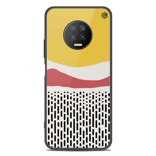 Polka Dots Series Soft Phone Case - Premium Glass Case - Infinix Note 7