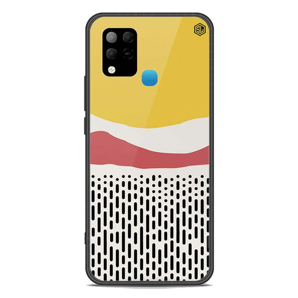 Polka Dots Series Soft Phone Case - Premium Glass Case - Infinix Hot 10S