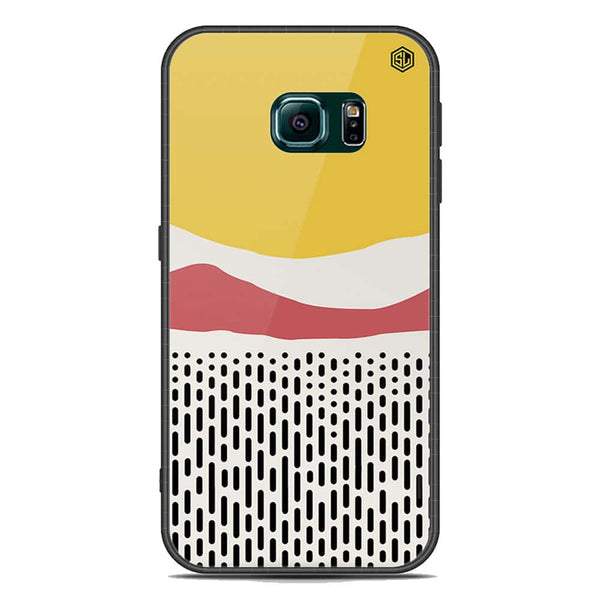 Polka Dots Series Soft Phone Case - Acrylic Glass Case - Samsung Galaxy S6 Edge Plus