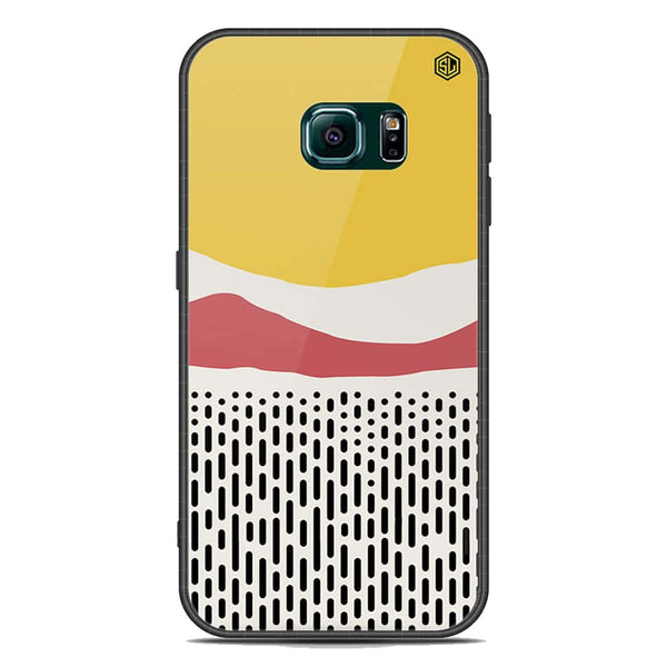 Polka Dots Series Soft Phone Case - Acrylic Glass Case - Samsung Galaxy S6 Edge