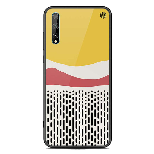 Polka Dots Series Soft Phone Case - Acrylic Glass Case - Huawei Y8p