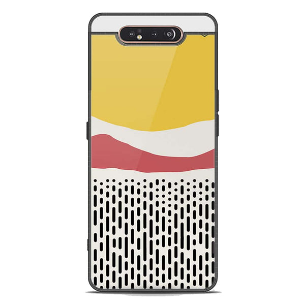 Polka Dots Series Soft Phone Case - Premium Glass Case - Samsung Galaxy A80