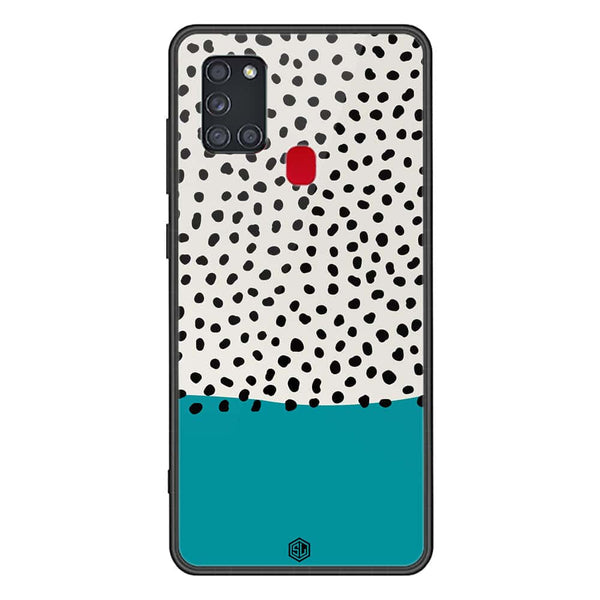Polka Dots Series Soft Phone Case - Premium Glass Case - Samsung Galaxy A21s