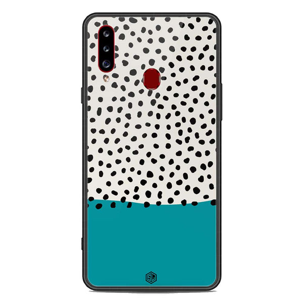 Polka Dots Series Soft Phone Case - Premium Glass Case - Samsung Galaxy A20s