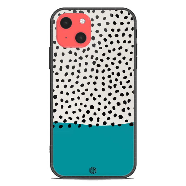 Polka Dots Series Soft Phone Case - Premium Glass Case - iPhone 13 Mini